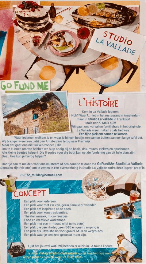 Studio La Vallade Flyer - L'Histoire en Concept